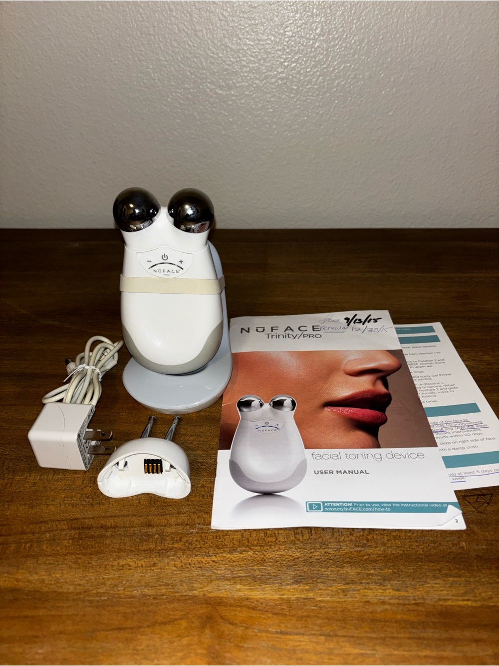 NuFACE Trinity w/ ELE Attachment Facial Toning Kit
